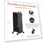 Thumbnail Portable Radiator Heater — Portable Heating Solutions, Amazon Basics