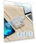 Thumbnail Flat Plug Power Strip Surge Protector — Power Solutions & Surge Protection, TESSAN