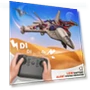 Thumbnail RC Plane with LED Navigation Lights — Remote Control Aircraft, BEZGAR