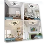 Thumbnail Square LED Flush Mount Ceiling Light — Overhead Lighting, EIDISUNY