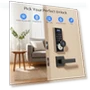 Thumbnail WiFi Smart Lock with Handle — Smart Home Security, Philips