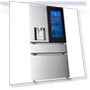Thumbnail 29 Cu. Ft. Stainless 4-Door Counter-Depth French Door Smart Refrigerator — Mini Fridges, LG