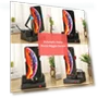 Desktop Walking Pendulum Shaker — Executive Desk, Rainbow Rain