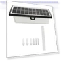 Outdoor Solar Wall Lamp — Garden Illumination, Fishine