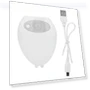 USB Charging LED Motion Induction Bathroom Toilet Night Light Sensor with UV Light — Night Lights, CosyHome