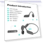 Thumbnail Open Ear Headphones — In-Ear Headphones, VDJUUY