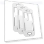 Thumbnail Remote Wallplate Bracket for Lutron Pico Remote — Remote Controls, Hwborsix