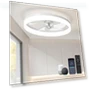 Thumbnail Smart Ceiling Fan with Lights — Ceiling Fan Wall Controls, LUDOMIDE