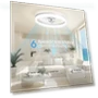 Thumbnail Smart Ceiling Fan with Lights — Ceiling Fan Wall Controls, LUDOMIDE