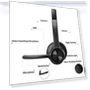 Thumbnail Wireless Headphones with Noise Cancelling Microphone — In-Ear Headphones, EKVANBEL