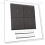 4-button wireless switch — Ceiling Fan Wall Controls, Canaryy