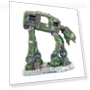 Robot Dog Shape Aquarium Landscape Decoration — Coral Decor, Simplistic Living Home