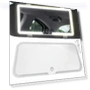 Touch Control Sun Visor Makeup Mirror — Interior Mirrors, Rustic Elegance House