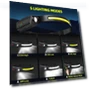 LED Sensor Headlamp — Flashlights, Auto Launcher