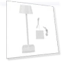 LED Wireless Desk Lamp with Touch Switch — Desk & Table Lighting, KONNWEI