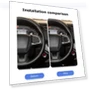 Wireless Steering Wheel Control Smart Multimedia Button — Keyless Entry, Rustic Elegance House