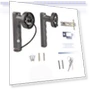 Smart Door Handle with Fingerprint and 2 Keys — Levers, Vestidos