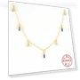 Sterling Silver Rectangular Smart Pendant Fashion Necklace — Smart Jewelry, Wo Bijouterie