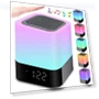 Colorful Bluetooth Speaker with Night Light and Digital Alarm Clock — Alarms & Clocks, Daily necessities-V