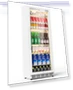 Thumbnail Display Beverage Fridge with Glass Door — Drink Coolers, Velivi