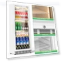 Thumbnail Display Beverage Fridge with Glass Door — Drink Coolers, Velivi