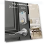 Thumbnail Keyless Entry Door Lock with Handle — Padlocks & Hasps, AkaGear