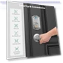Thumbnail Keyless Entry Door Lock with Handle — Padlocks & Hasps, AkaGear