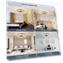 Thumbnail Low Profile Ceiling Fan with Lights and Remote — Ceiling Fan Wall Controls, VOLISUN