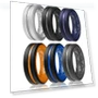 Thumbnail Silicone Ring Multipack — Men's Rings, Egnaro