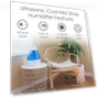 Thumbnail Ultrasonic Cool Mist Teardrop Humidifier — Air Moisturizers, Crane
