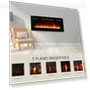 Thumbnail Wall Mounted Electric Fireplace Heater — Electric Heating Solutions, FULEIWO FLAME