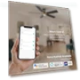 Thumbnail Smart 52" Ceiling Fan with Lights — Ceiling Fan Wall Controls, SMAFAN