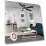 Thumbnail Smart 52" Ceiling Fan with Lights — Ceiling Fan Wall Controls, SMAFAN
