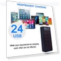 Thumbnail 24-Port USB Charging Station — Power Hubs, MIXILIN