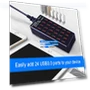 Thumbnail 24-Port USB Charging Station — Power Hubs, MIXILIN