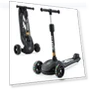 Thumbnail Adjustable Height Kids Scooter with LED Lights — Push Scooters, GLAMUP
