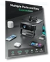 Thumbnail Smart Portable Projector — Home Theater Projectors, Aubor