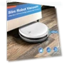 Thumbnail 2 in 1 Robotic Vacuum Cleaner with Schedule, App/Voice — Smart Cleaning Robots, MAMNV