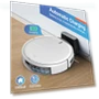 Thumbnail 2 in 1 Robotic Vacuum Cleaner with Schedule, App/Voice — Smart Cleaning Robots, MAMNV