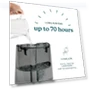 Thumbnail Deluxe Ultrasonic Humidifier — Air Moisturizers, Homedics