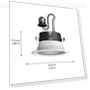 Thumbnail Smart Recessed LED Downlight - White Ambiance — Spotlights, Philips Hue