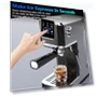 Thumbnail Touch Screen Espresso Maker with Steam Milk Frother — Coffee & Espresso Combos, URintells Cuising