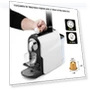Thumbnail Compact Capsule Coffee Maker — Coffee & Espresso Combos, beanglass