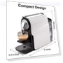 Thumbnail Compact Capsule Coffee Maker — Coffee & Espresso Combos, beanglass