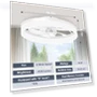 Thumbnail Low Profile Ceiling Fan with Lights and Remote — Ceiling Fan Wall Controls, VOLISUN