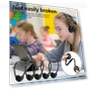 Thumbnail USB C Wired Headphones Bulk Pack for Classroom — In-Ear Headphones, CNSZSLZ