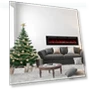 Thumbnail Wall Mounted Electric Fireplace — Electric Heating Solutions, Oxhark Flame