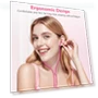 Thumbnail Pearl Beaded Wired Headphones — In-Ear Headphones, VOFUOE
