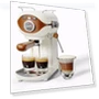 Thumbnail Semi-Automatic Espresso Machine with Milk Frother — Coffee & Espresso Combos, Nesskoko