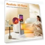 Thumbnail Ceramic Tower Space Heater with 3D Flame — Portable Heating Solutions, HINEIBER